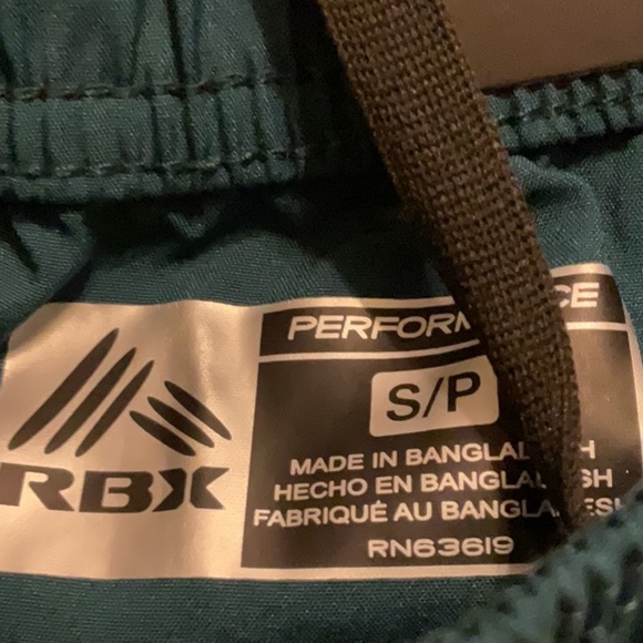 Reebok Men's Dark Teal Athletic Shorts - Picture 4 of 5